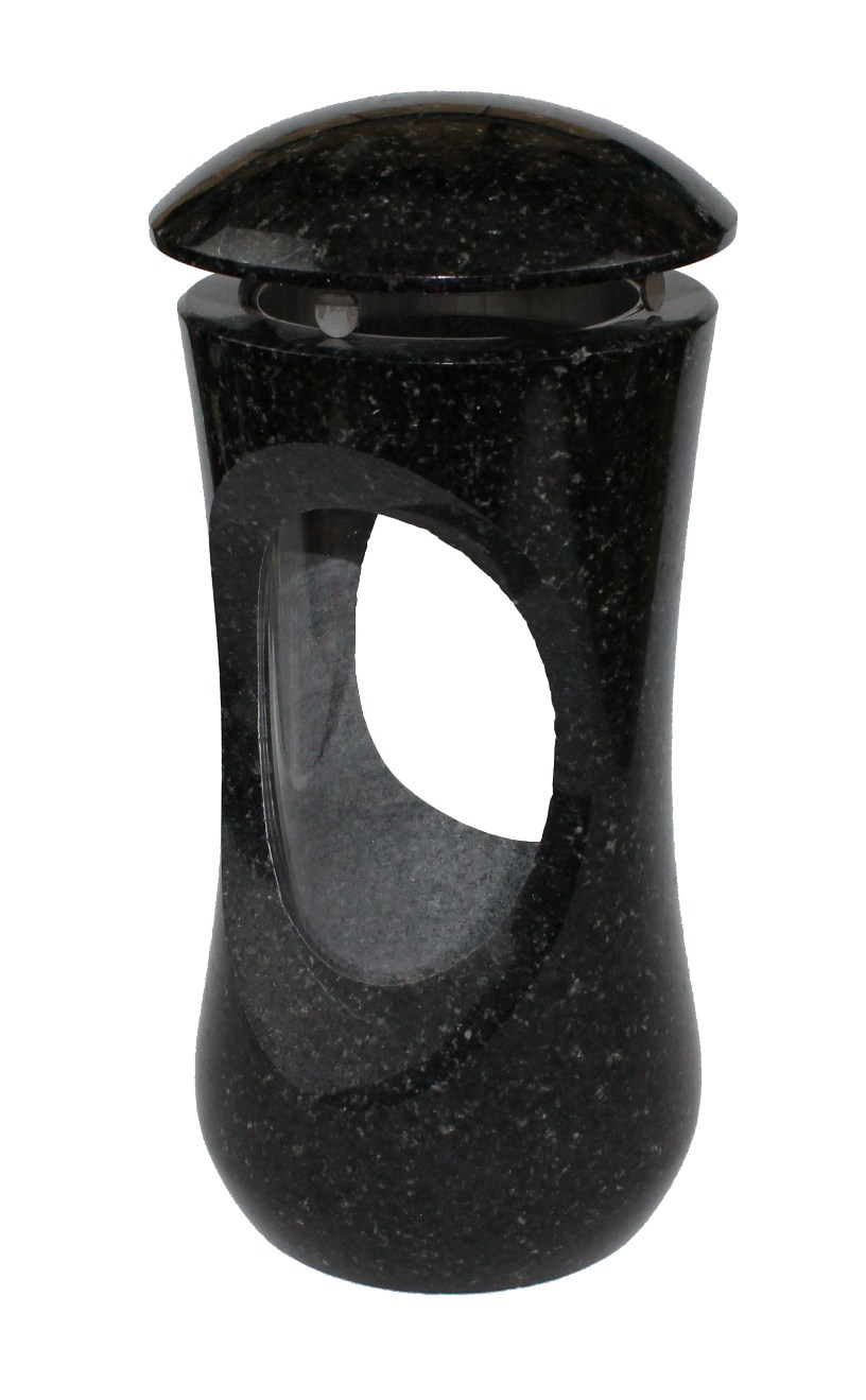 Náhrobný lampáš - žula / Bengal black