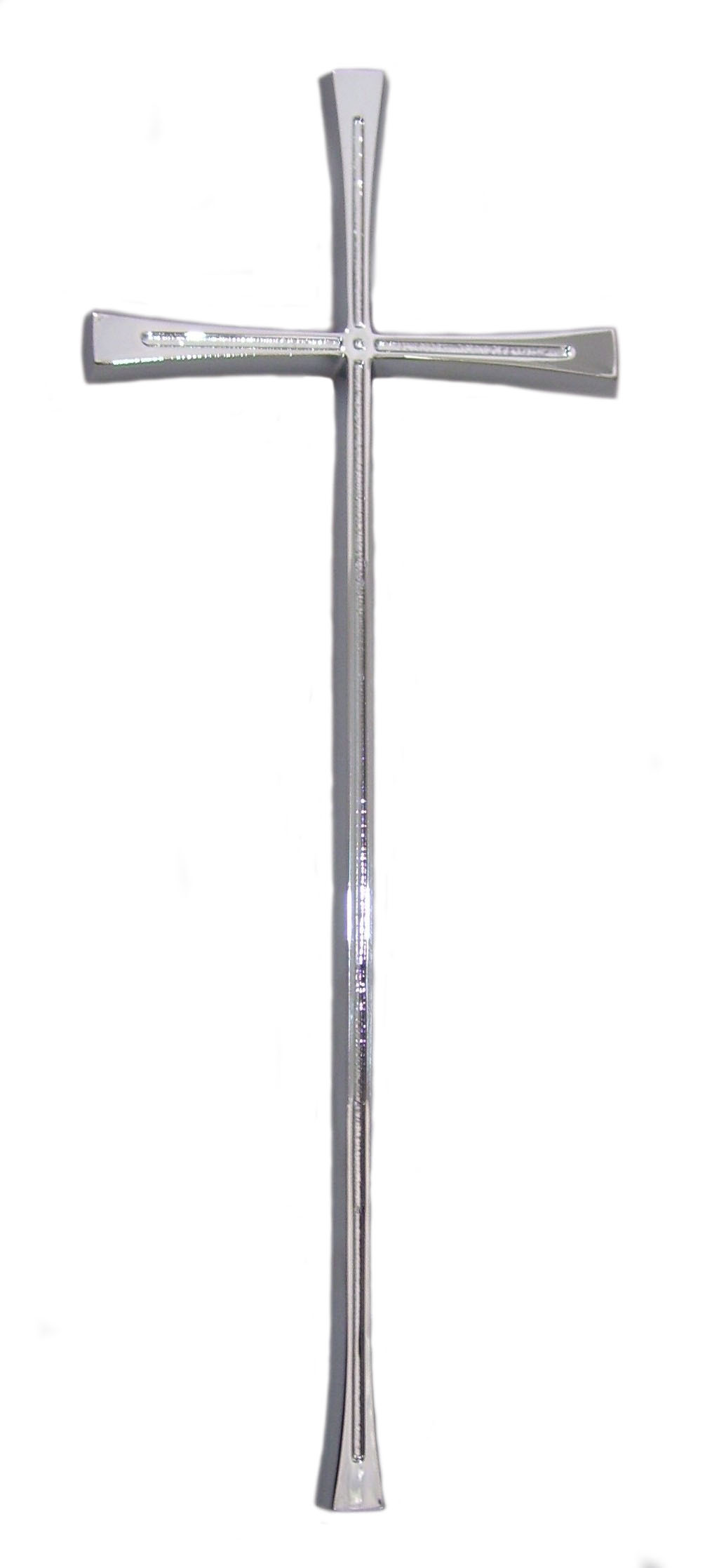 Krížik 1.B - strieborný - výška  29 cm
