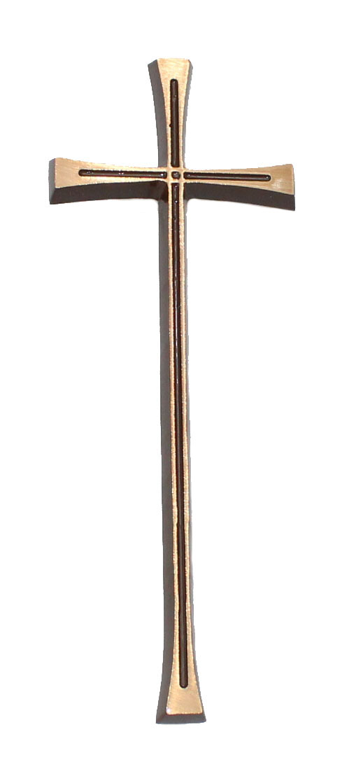 Krížik 1.B - bronzový - výška  29 cm