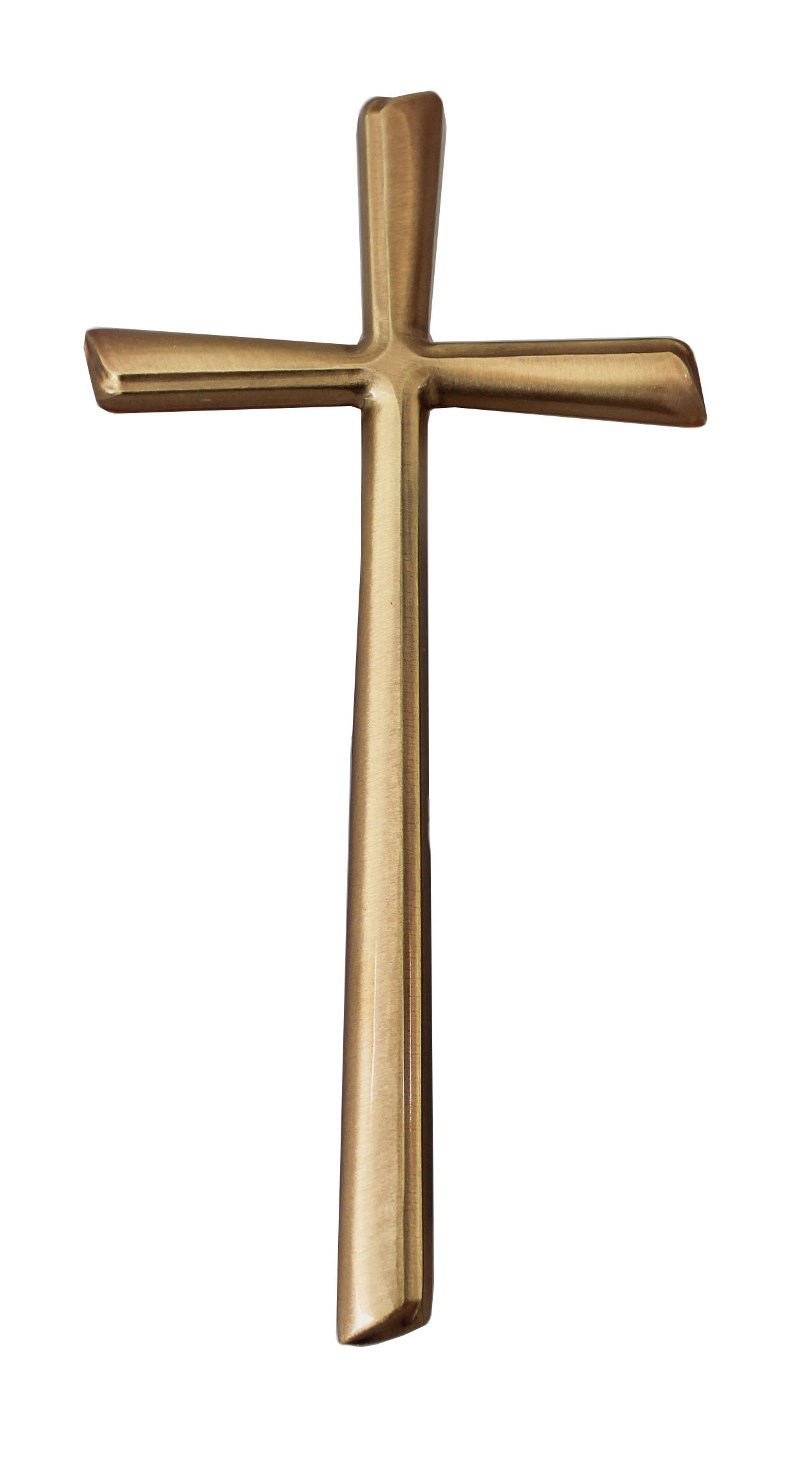 Krížik 4.B - bronzový - výška 28 cm