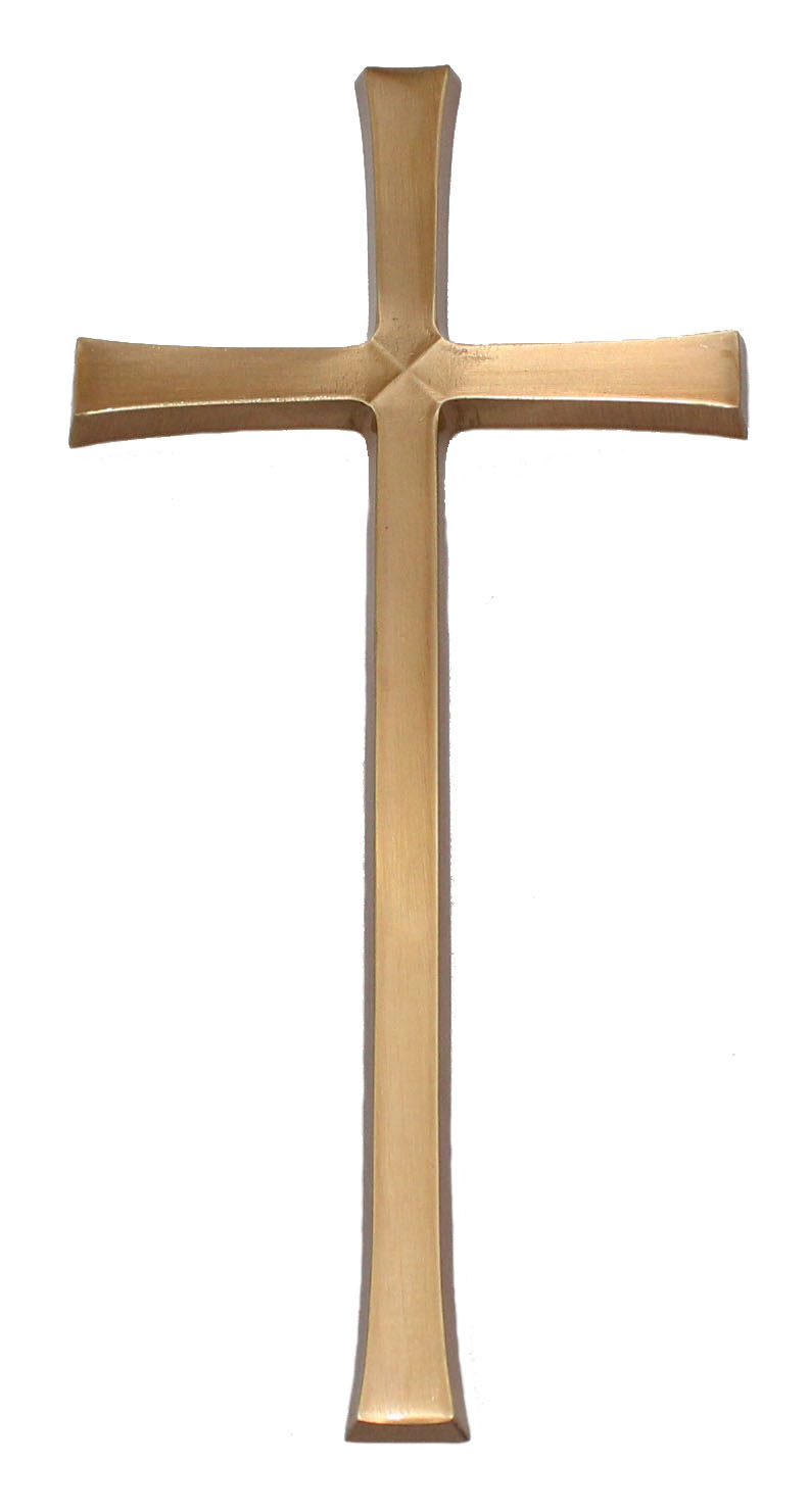 Krížik 5.B - bronzový - výška 25 cm