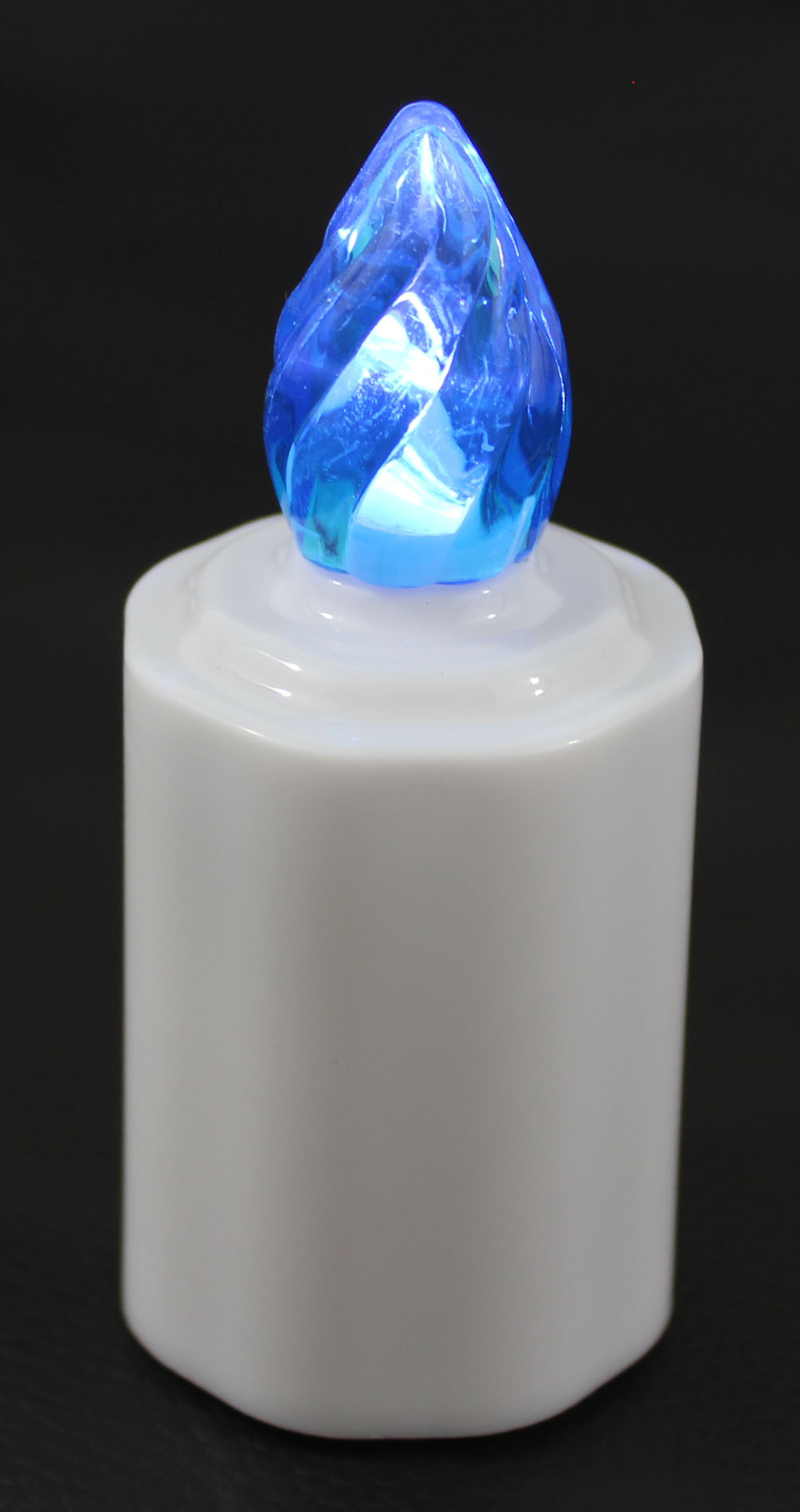 LED náhrobný kahanček ZE1 - modrý