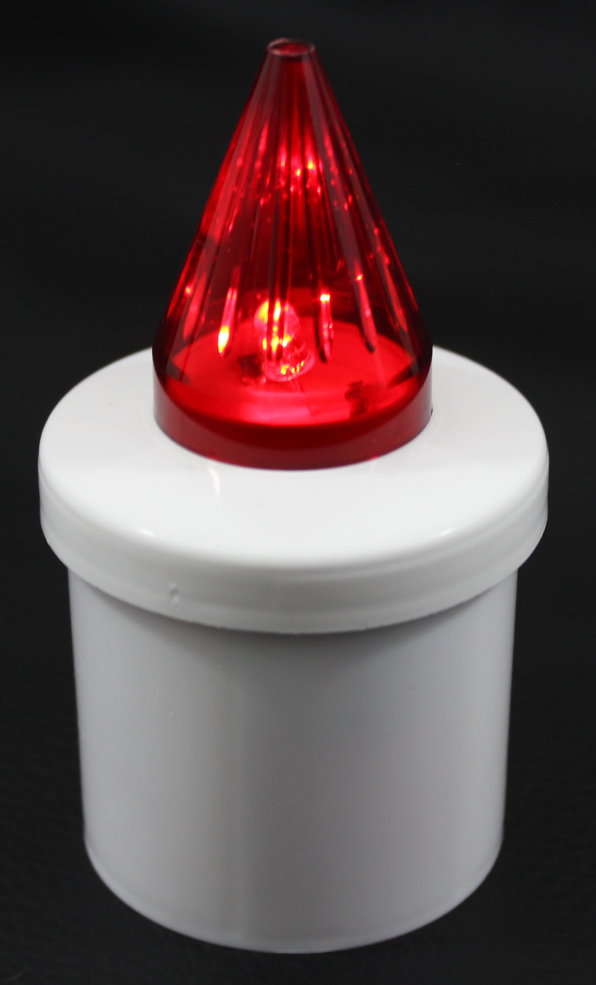 LED náhrobný kahanček ZN3 - červený